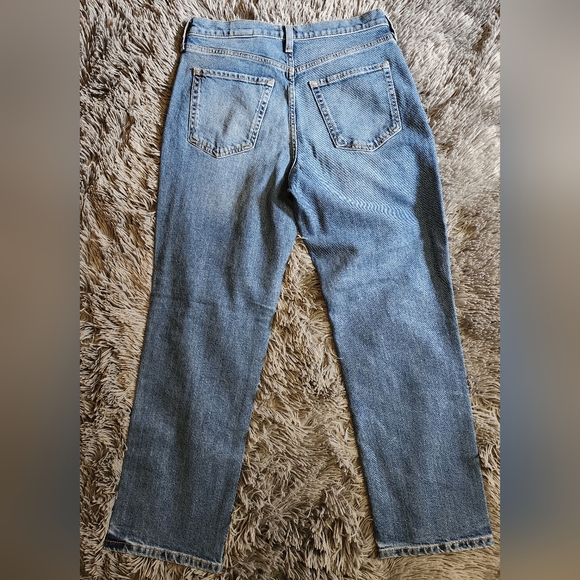 High Rise Straight Leg Jeans - Picture 2 of 3